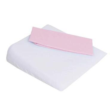 Imagem de Travesseiro Bebê Para Carrinho Com Fronha Rosa Papi