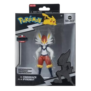Imagem de Pokémon Select Cinderace - 6-Inch Super-Articulated Figure with 15 Plus Points of Articulation