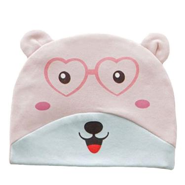Imagem de Gorro Fantasia Para Bebê 17x14cm Cachorro Rosa