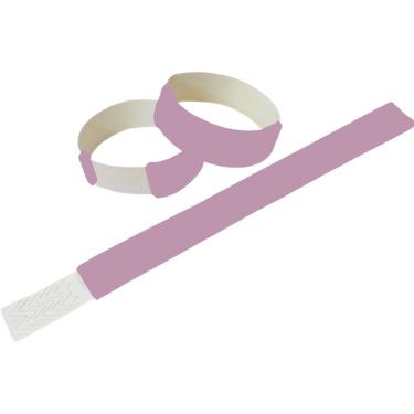 Imagem de 500 Pulseira Rosa para controle de acesso Laser Pro