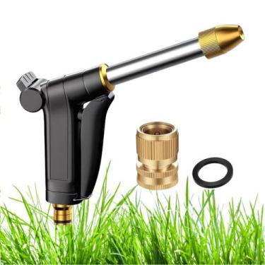 Imagem de Bocal de mangueira de jardim HLWQ Brass Quick Connect 3/4"