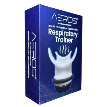 Imagem de TRAININGMASK Dispositivo de treinamento muscular inspiratório O2 | Treinador de respiração | Treinador muscular respiratório | Exercitador de pulmão para melhorar a respiração diafragmática,