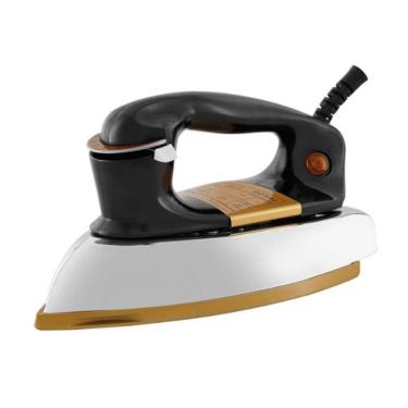 Imagem de Ferro De Passar Philco Retro Base Cerâmica Pfe01p Preto Branco Dourado 220v