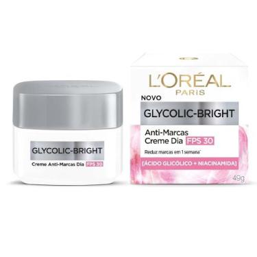 Imagem de Gel Creme Facial Anti Marcas L'Oréal Paris Glycolic Bright Dia FPS30 4