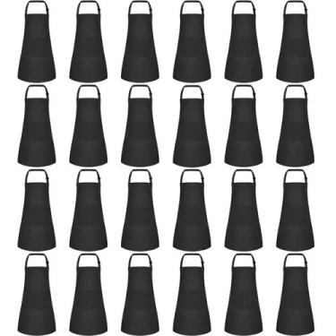 Imagem de Avental infantil BOUBONI, pacote com 24 unidades, ajustável a granel, 