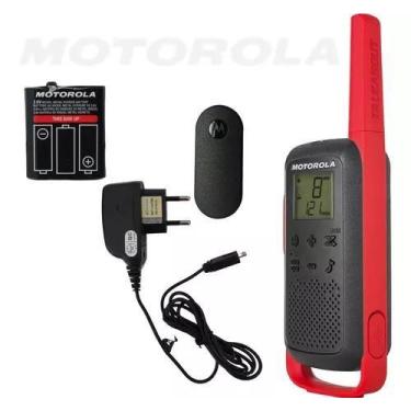 Imagem de 01 Rádio T210BR Motorola Com Carregador E Bateria Unidade Reposição