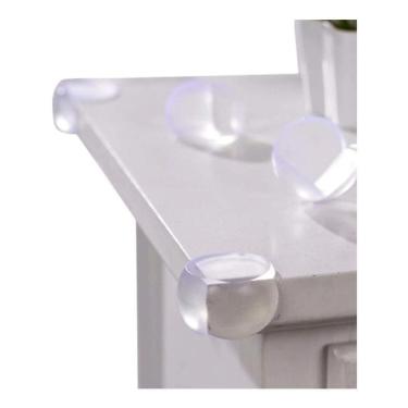 Imagem de 4 Protetores Quina Mesa Canto Segurança Bebê Criança