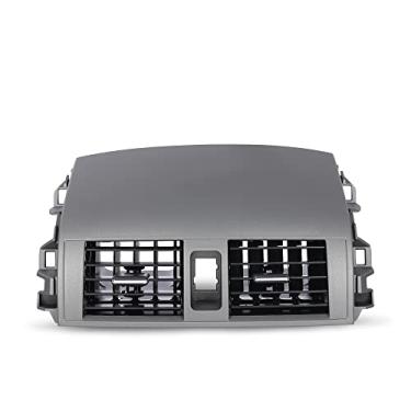 Imagem de Painel painel central A/C painel painel tampa de acabamento de ventilação compatível com Toyota Corolla 2009 2010 2011, acabamento do painel superior