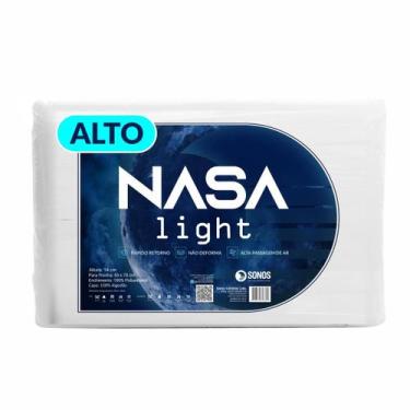 Imagem de Travesseiro Sonos Nasa Light Alto 14cm de Altura