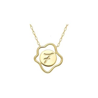 Imagem de CRITI RORA Colar de diamante cultivado em laboratório para mulheres, colar giratório banhado a ouro S925 com pingente de sol e lua, presente de joia feminina, presente de aniversário para ela, 18