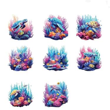 Imagem de Um pacote de 5 adesivos aleatórios de cristal multiadesivos para presentes de Natal/Halloween/aniversário (cada um contém 8 padrões)