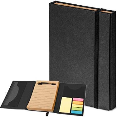 Imagem de Caderneta Multifunções Ecológica 11x15 cm TopGet (Preto)