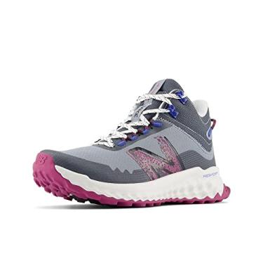 Imagem de New Balance Tênis de corrida feminino Fresh Foam Garoé Mid V1 Trail, Aço/Escorpião/Grafite, 34