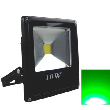 Imagem de Refletor Led 10W Verde Slim Embu Led