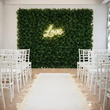 Imagem de 18 Plantas Fícus folhagem artificial atacado ornamentação de vasos e d