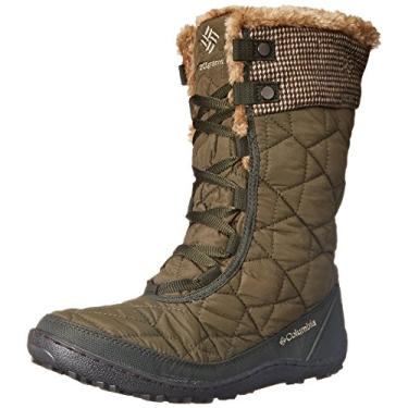 Imagem de Columbia Bota feminina Minx Mid II OH Tweed para clima frio, Nori/prata, 7