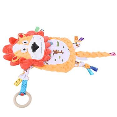 Imagem de Generic Toalha Calmante para bebê de Desenho Animado, Brinquedo de Pelúcia para Brinquedos Infantis, Adequado para Bebês de 0 a 3 Anos, Sem Queda de Cabelo ou Desbotamento, 23 X 36 Cm (Tipo A)