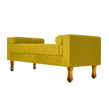 Imagem de Recamier Félix King Size 195cm Amarelo