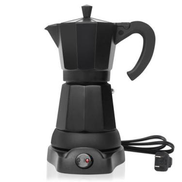 Imagem de Máquina de café expresso LAOION, 6 xícaras, máquina de café portátil, 