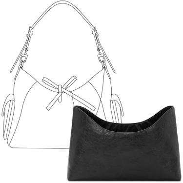 Imagem de FANJI Project Inserção organizadora de bolsa para LV CarryAll Cargo Vibe PM, ajuste personalizado no interior, preto fosco, leve, resistente à água, com acessórios para porta-copos