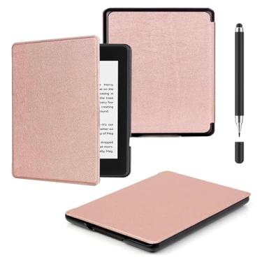 Imagem de Akacy Capa para Kindle de 15.2 cm 8ª geração (2016, modelos SY69JL). Capa traseira de borracha TPU de silicone flexível e fina e fina, cantos reforçados (23)