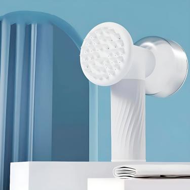 Imagem de Escova Massageador De Banho Elétrica Com Dispenser Cães