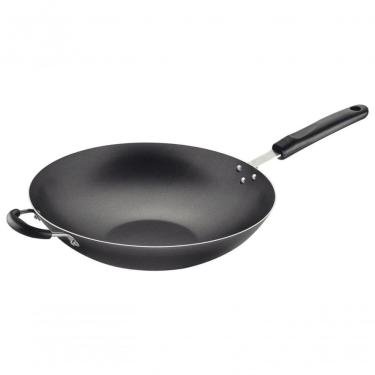 Imagem de Wok Tramontina Loreto 36cm Antiaderente Com Cabo Grafite