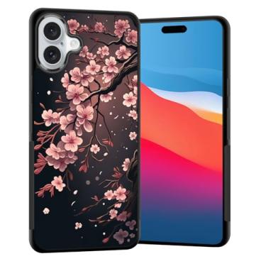 Imagem de Vobber Capa para iPhone 17, capa protetora fina com arquitetura antiarranhões TPU à prova de choque para iPhone 17 6,3 polegadas 2025, árvore de cerejeira