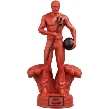 Imagem de Estátua Exu Maré Umbanda Candomblé (Cor Sanguis Obscurus)