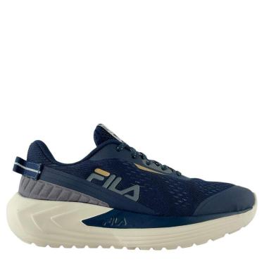 Imagem de Tênis Fila Diffusion Feminino Esportivo Marinho Bege-Feminino