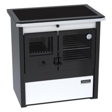 Imagem de Fogao a Lenha N 1 Le Corbusier Dupla Combustao Branco