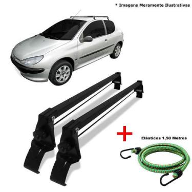 Imagem de Rack Teto Bagageiro Peugeot 206 E 207 2P E 1 Elastico Corda - Vhip