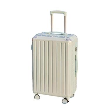 Imagem de Mala, bolsa portátil, bolsa portátil, tipo zíper, portátil, embarque, anti-roubo, hastes de puxar de vários níveis, rodas duplas, resistente a impactos, rotação de 360 graus, com chave, viagem e