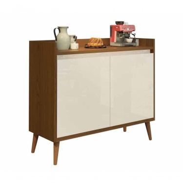 Imagem de Buffet Cantinho Do Café Delta 2 Portas Freijó Com Off White - Moveisaqui