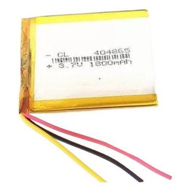 Imagem de Bateria 3.7v 1800 Mah 4mm X48mm X65mm 3 Fios 404865 - BGB ENERGY BATTE
