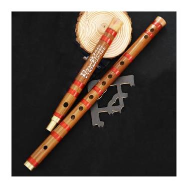 Imagem de Flauta de bambu flauta profissional iniciante adulto tom F tom G desempenho profissional C-tone flauta transversal (tom A-D)