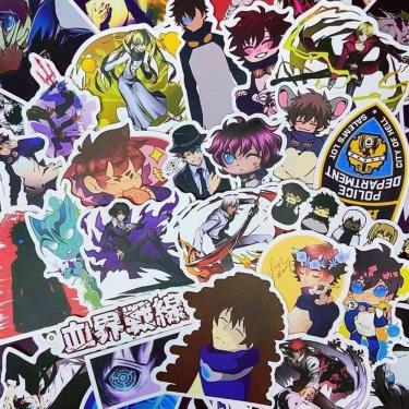 Imagem de Adesivos Kekkais Sensens em vinil impermeável Anime 50 unidades/lote