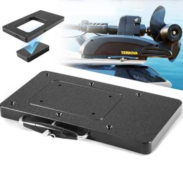 Imagem de Para Minn Kota 1854021 Suporte de liberação rápida MKA-21 para Terrova, Ulterra, PowerDrive, PowerDrive V2 / Pontoon, Deckhand 40, Riptide ST SP Trolling Motor, para Minn Kota Suporte de montagem de