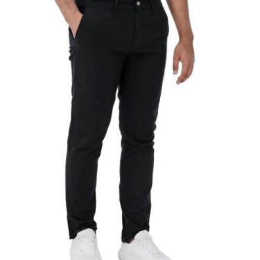 Imagem de Calça Masculina Slim Ogochi Essencial 002537011 Preta, 44, Preto