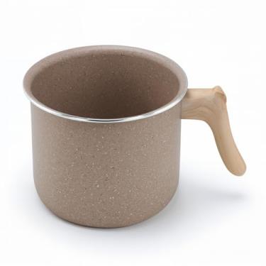 Imagem de Caneco Leiteira Indução Antiaderente Marble 14cm