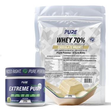 Imagem de Kit Pré Treino Extreme Night + Whey Protein Pure Athletic-Unissex