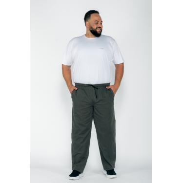 Imagem de Calça Macaw 7734 Cinza Plus Size Sarja
