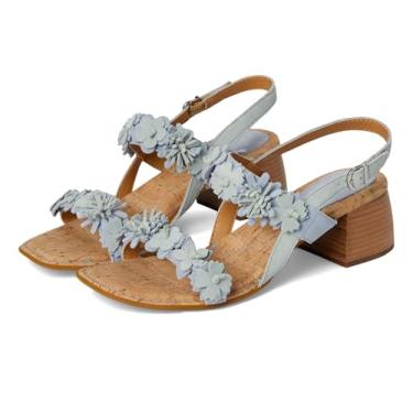 Imagem de BORN Sandália feminina de salto alto, Azul claro (nuvem), 40