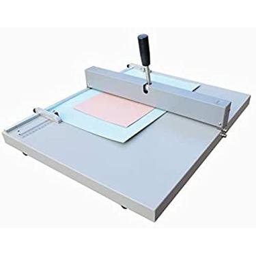 Imagem de Máquina de vinco manual, máquina de vinco de papel para marcação, capas de alto brilho para máquina de cartão de papel A4, para pontuação de livros de cartão de papel,