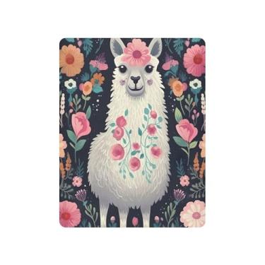 Imagem de xigua Lindo lençol de berço de alpaca para meninas e meninos, lençol macio e respirável adequado para berço padrão e cama infantil 68,5 x 99 cm