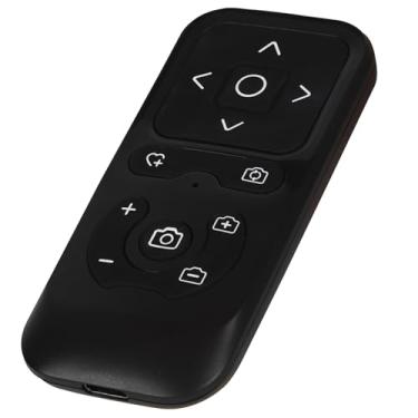 Imagem de Controle remoto de câmera sem fio para iPhone, controle o obturador e o zoom da câmera do telefone, controle remoto de rolagem para vídeos Tiktok, virador de página para aplicativo Kindle, para iOS