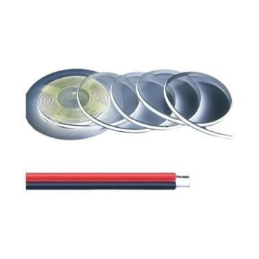Imagem de Fita De Luz LED COB Flexível De 5M 10M DC12V 24V 8mm Alta Densidade Ne