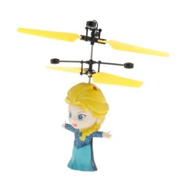 Imagem de Helicóptero de controle manual de indução de voo com sensor infravermelho drone