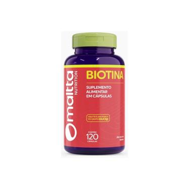 Imagem de Biotina 60 cápsulas Maltta-Unissex