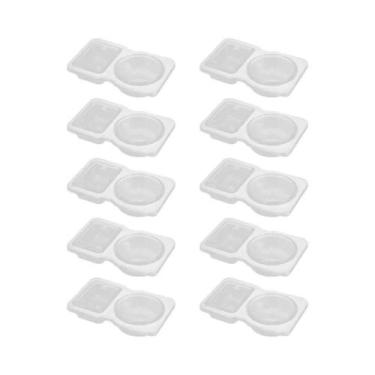 Imagem de Recipiente De Temperos Com Compartimentos Duplos E Tampa, Portátil, 5,